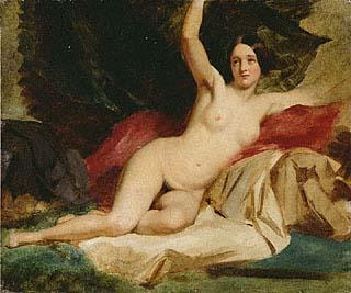 William Etty Female Nude In a Landscape China oil painting art